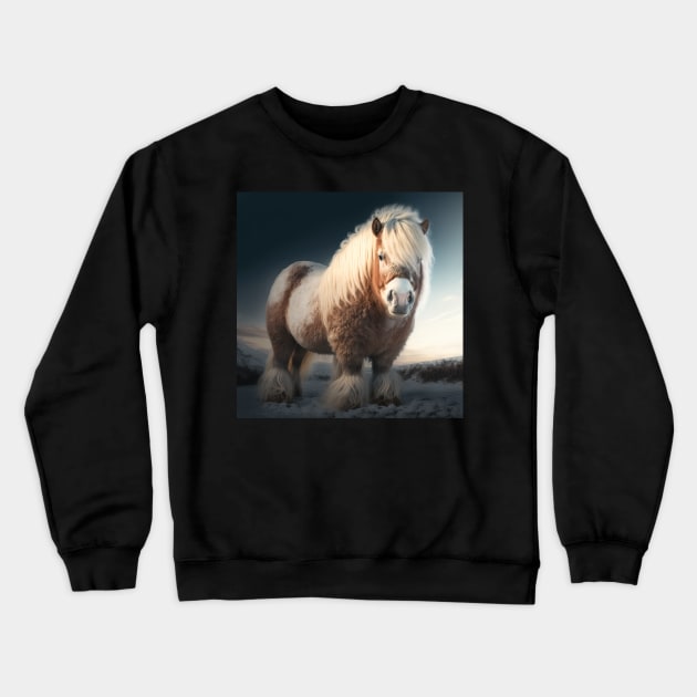 Chunky Horse Crewneck Sweatshirt by yewjin